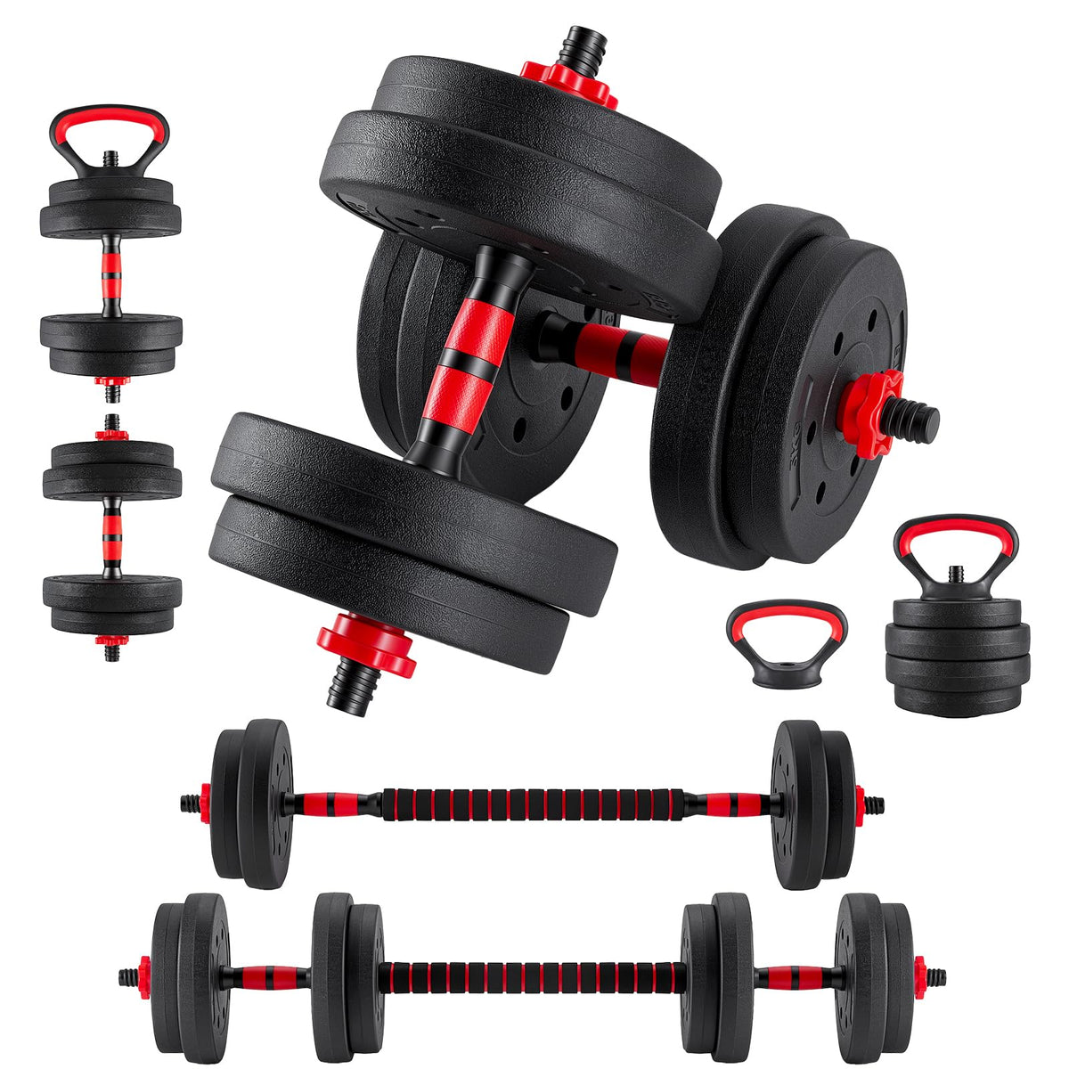Adjustable Dumbbell Set 20/40/60LBS K950