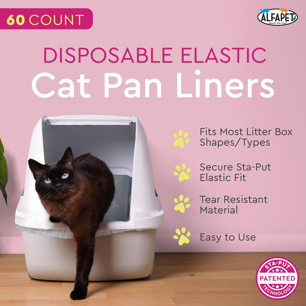 Heavy Duty Extra Giant 60 Count Cat Litter Box Liners R609449