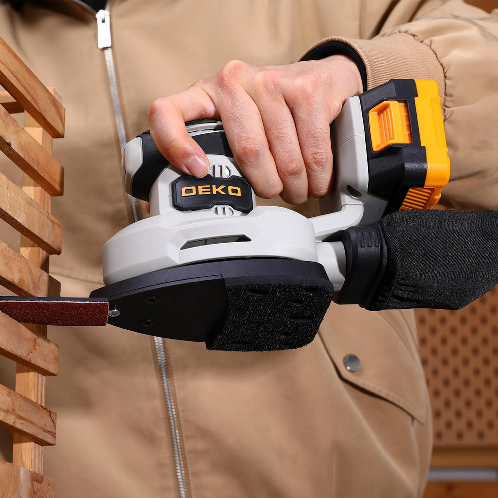 Cordless Detail Sander with Dust Collector E989