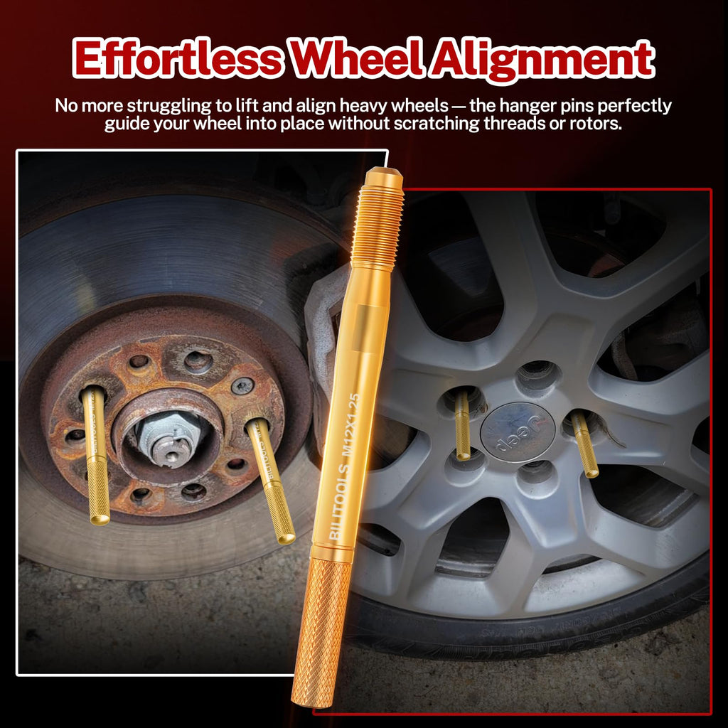 8 Piece Carbon Steel Wheel Hanger Alignment Pin Set X713316