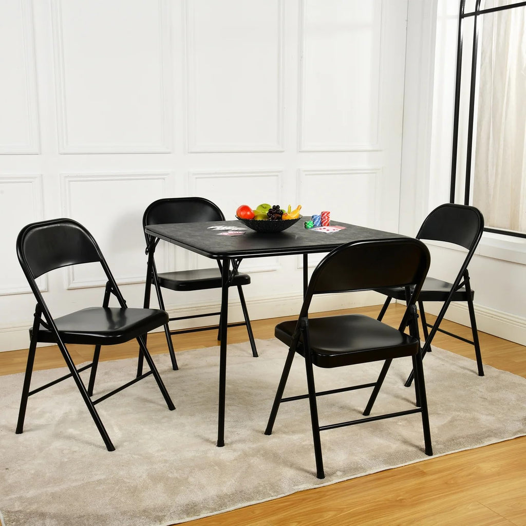 Black Folding Card Table M275