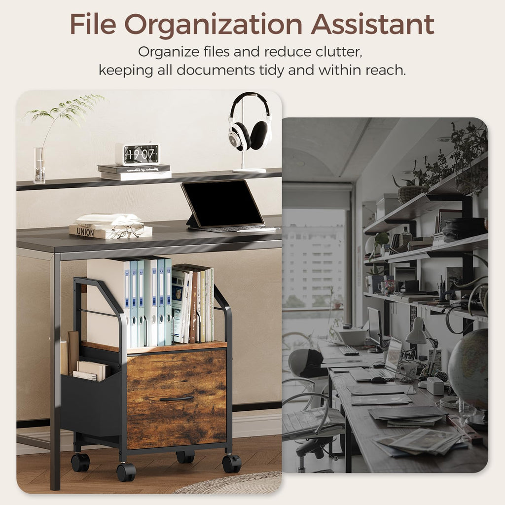 Small Rolling File Cabinet Z89050