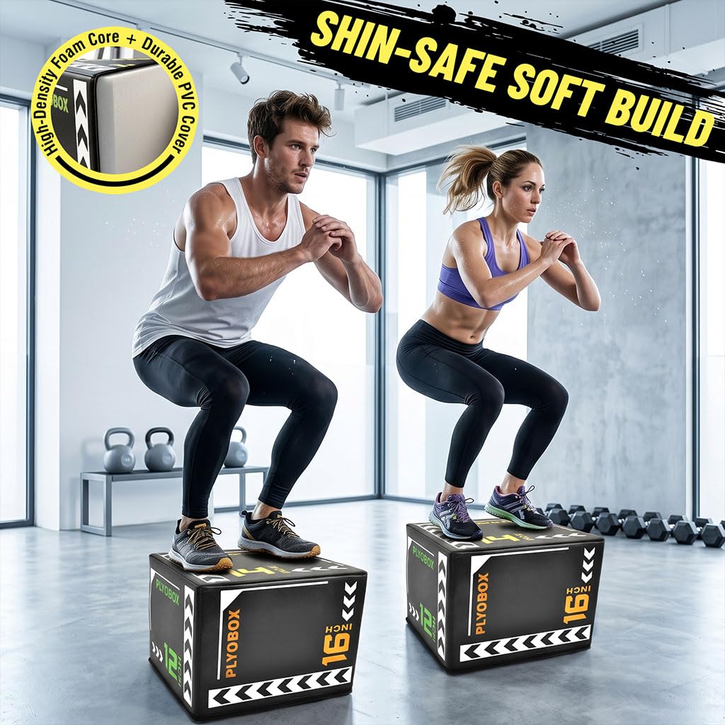 3-in-1 Plyometric Jump Box G98381