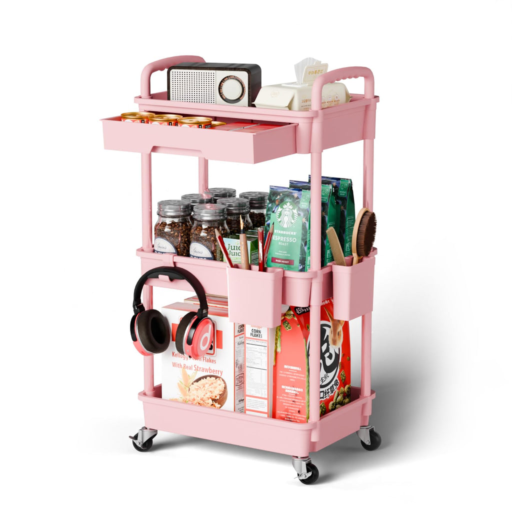 3 Tier Rolling Cart with Wheels N30028