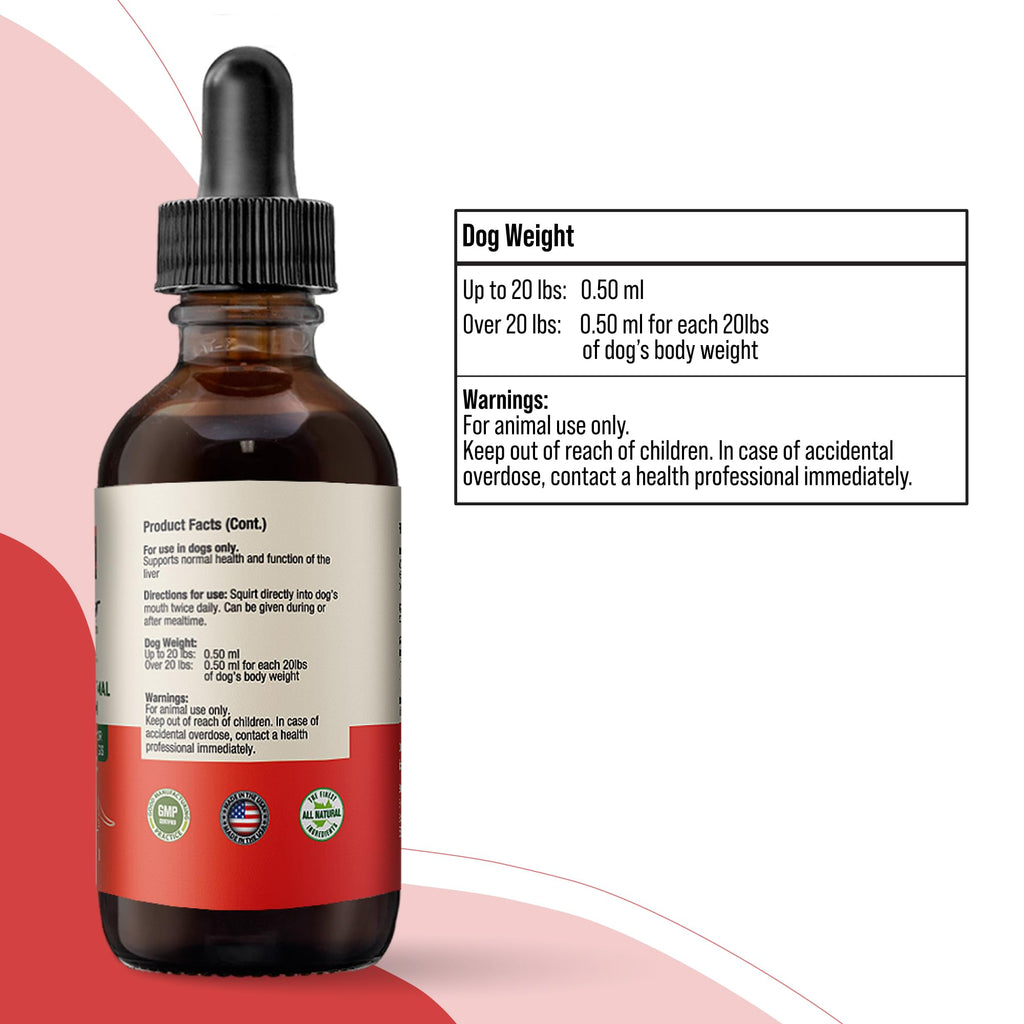 Milk Thistle & Dandelion Pet Liver Support Supplement B591460