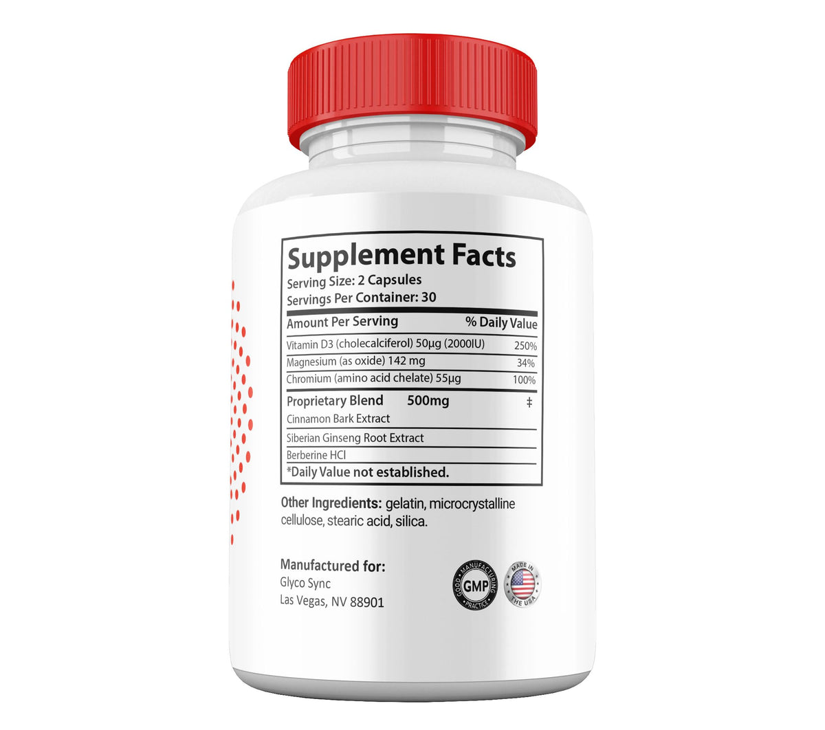90 Capsules Glyco Sync Supplement V314