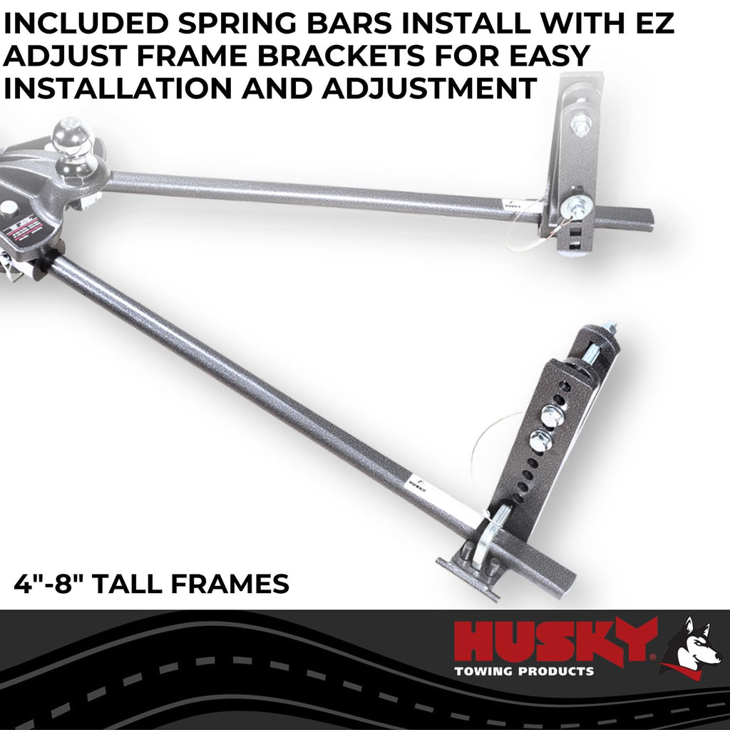 Weight Distribution Hitch 8000 lb GTW with 2-5/16 Inch Ball and Shank D3883