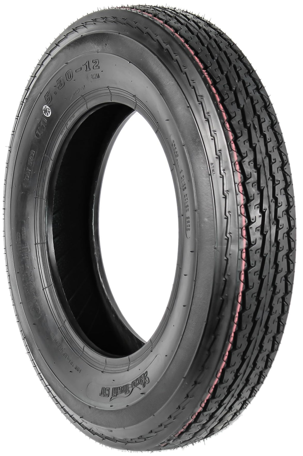 2-Pack 5.30-12 12 Inch 6-Ply Bias Trailer Tire A50195