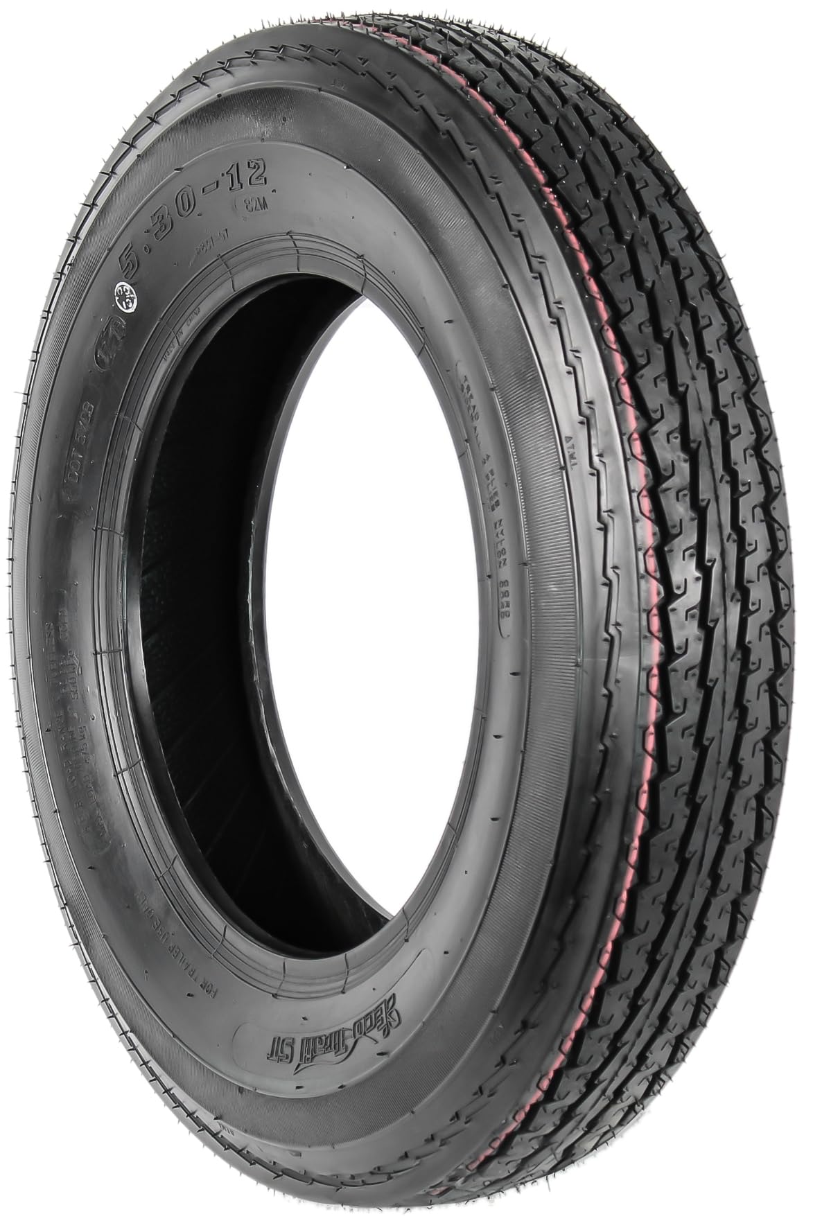 2-Pack 5.30-12 12 Inch 6-Ply Bias Trailer Tire A50195