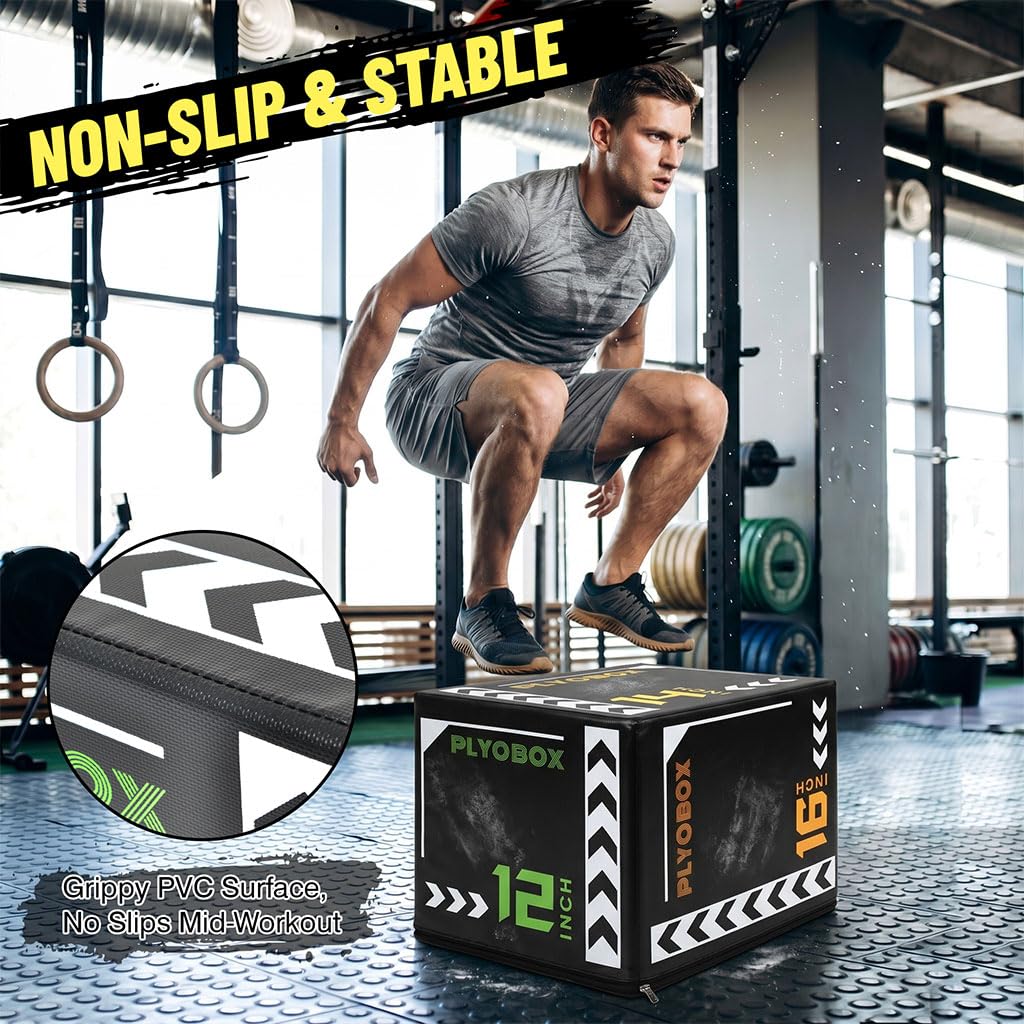 3-in-1 Plyometric Jump Box G98381