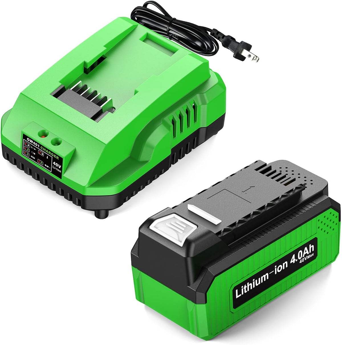 4.0Ah Replacement Battery and Charger O6558