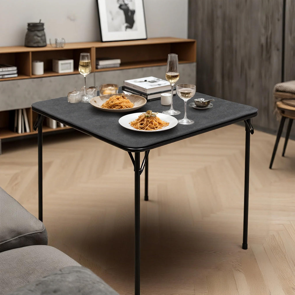 Black Folding Card Table M275