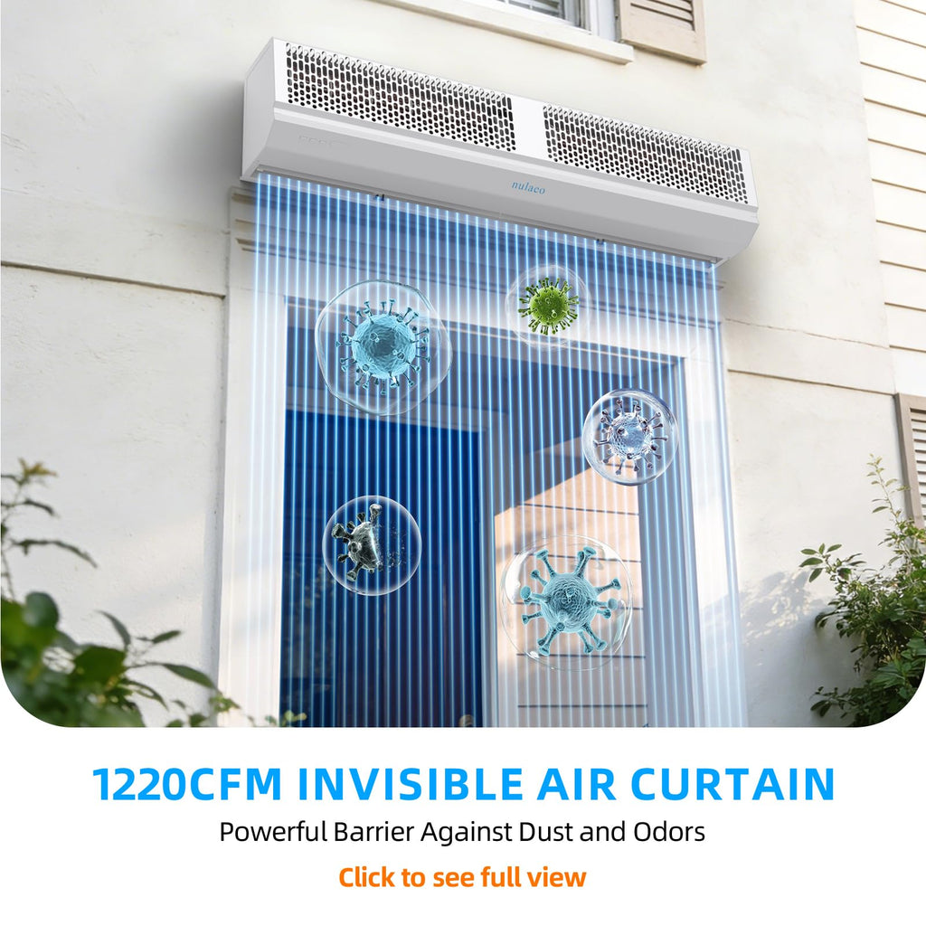 36'' Wall-Mounted 2-Speed Air Curtain X729