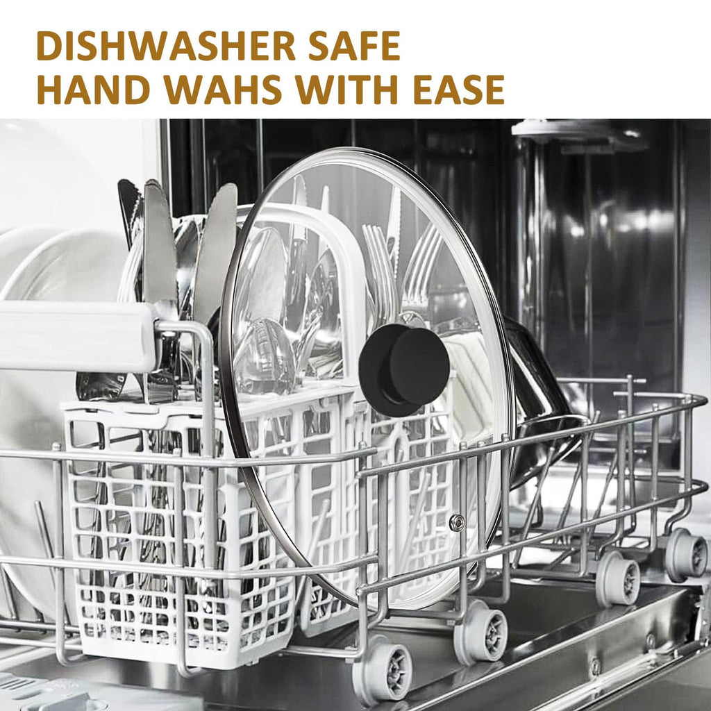 Tempered Glass Lid with Heat Resistant Handle 10.25 In C745167