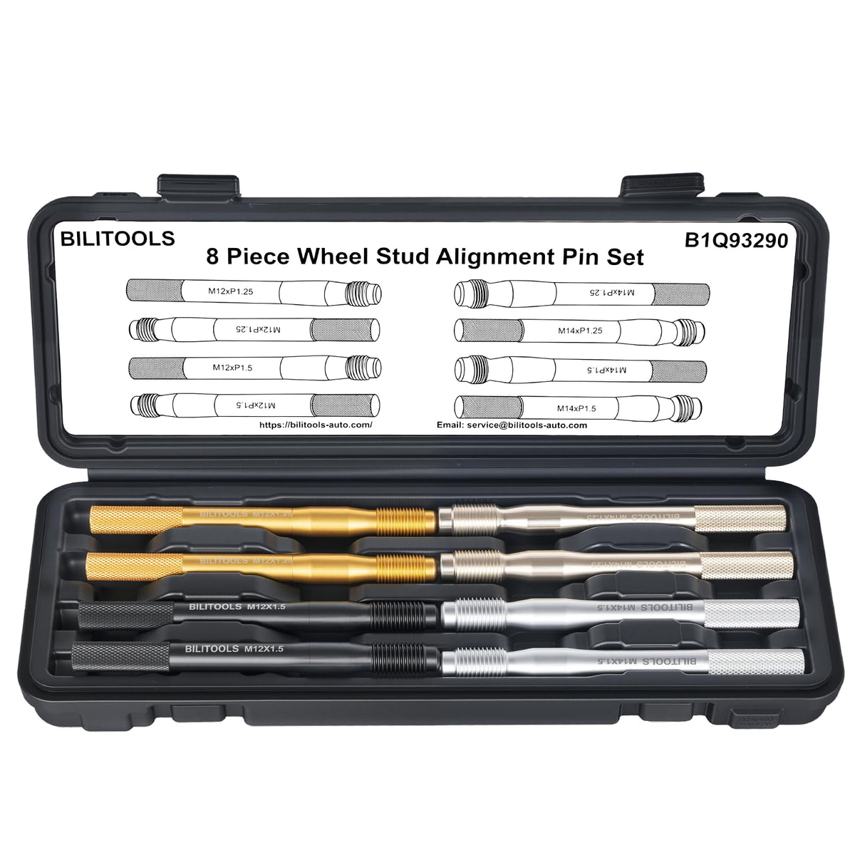 8 Piece Carbon Steel Wheel Hanger Alignment Pin Set X713316