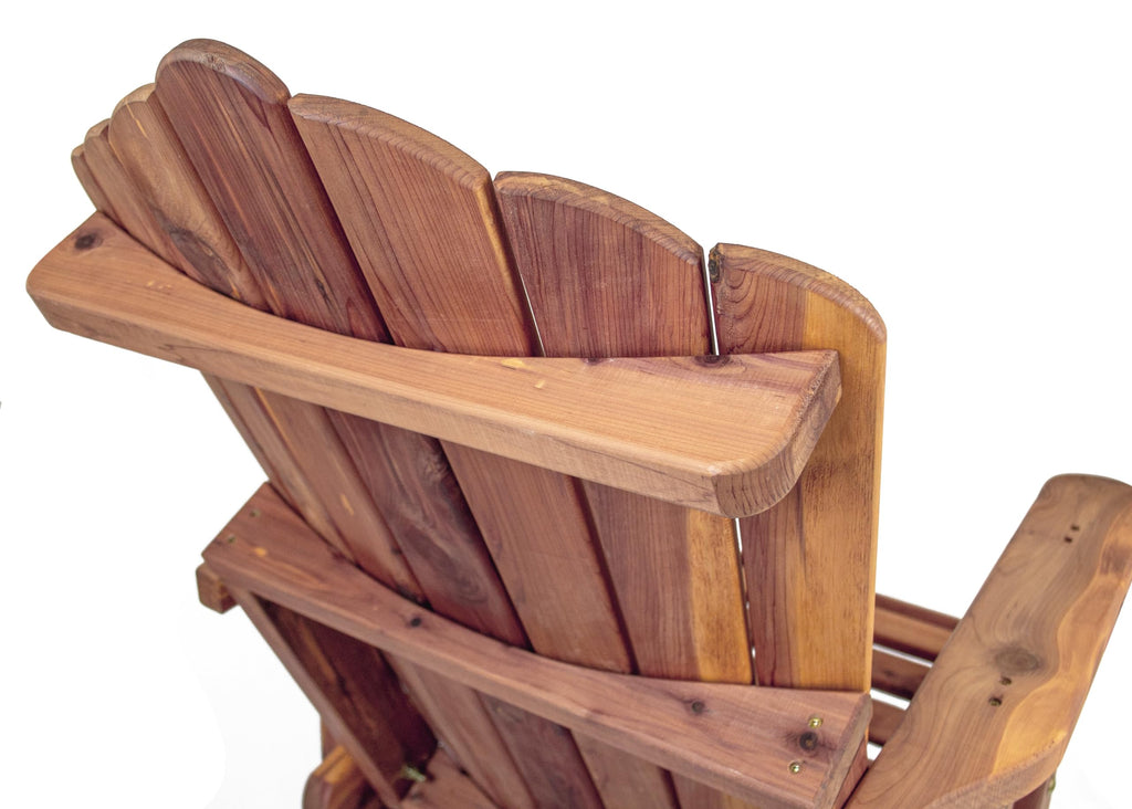 23" Cedar Adirondack Swivel Glider H1395