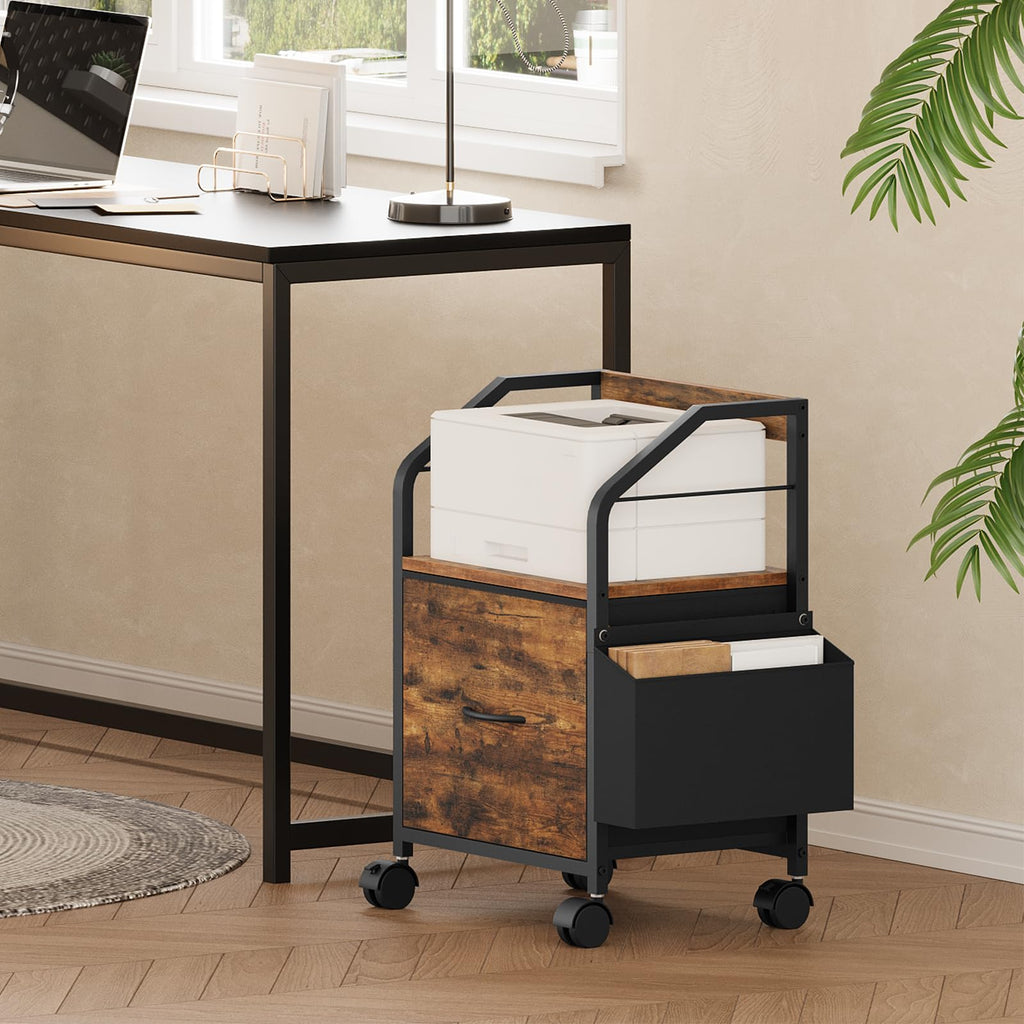 Small Rolling File Cabinet Z89050