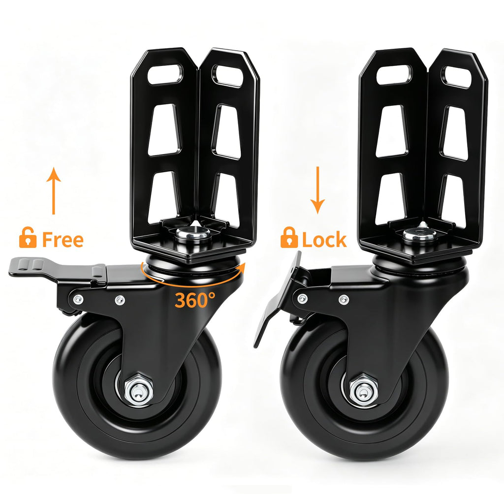 4" Storage Rack Caster Wheels J5640