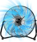 20 Inch Heavy Duty High Velocity Metal Floor Fan D791530
