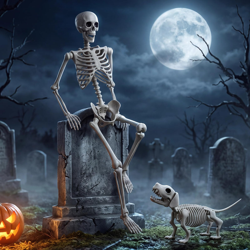 5.4FT Posable Skeleton K810592