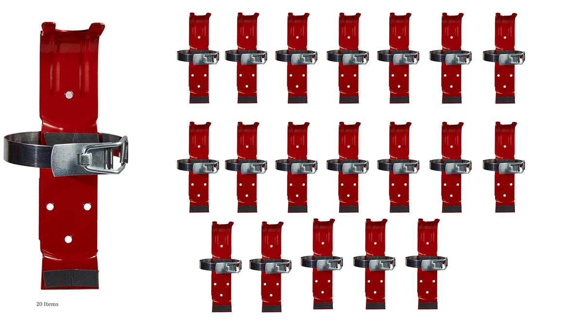 20 Pack 2.5 lb Fire Extinguisher Bracket B42552