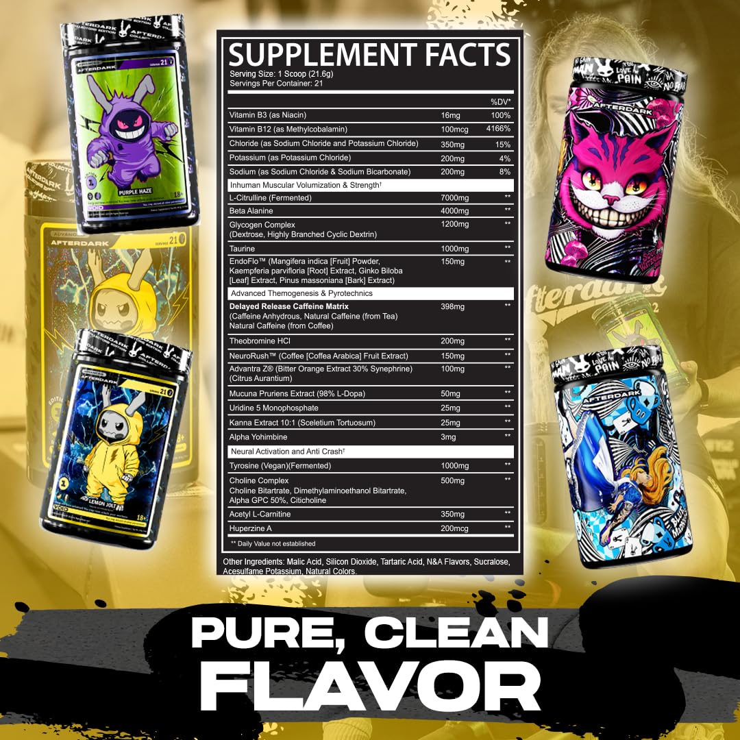 Vegan Gluten-Free Pre-Workout Powder Sour Watermelon Swirl T7666