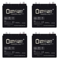6V 210AH Deep Cycle AGM Battery 4 Pack O894701