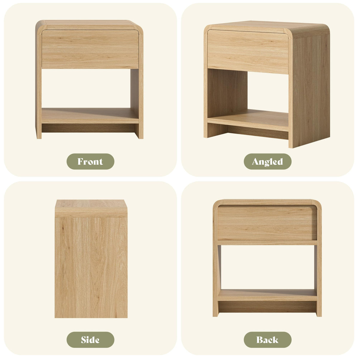 3-Piece Coffee Table Set with 2 End Tables U8187