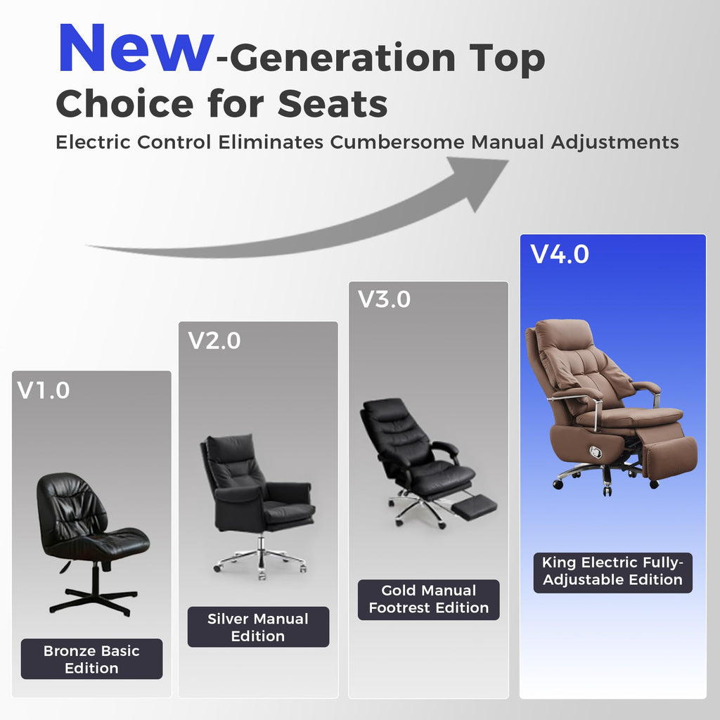 Brown PU Leather Recliner Chair with Footrest 400LBS B110456
