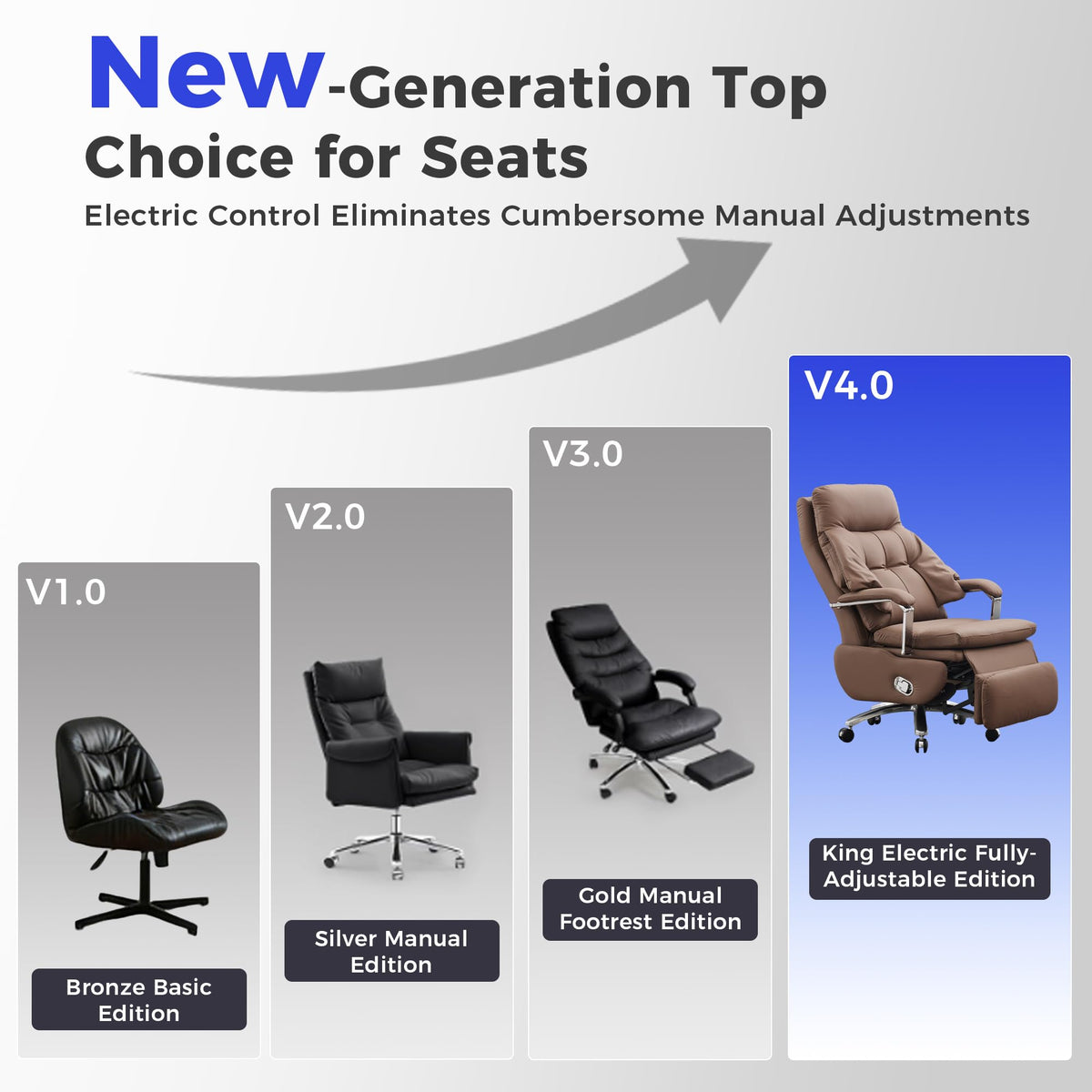 Brown PU Leather Recliner Chair with Footrest 400LBS B110456