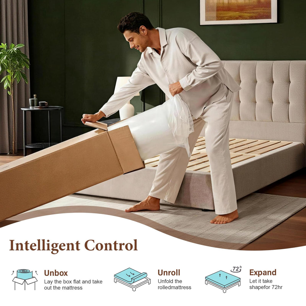 Full 10 Inch Hybrid Memory Foam Mattress A9285