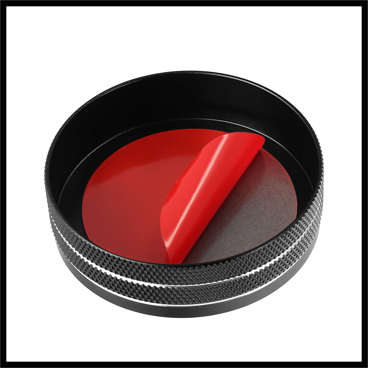 Black Multimedia Volume Knob Caps Decals Stickers Covers T2699