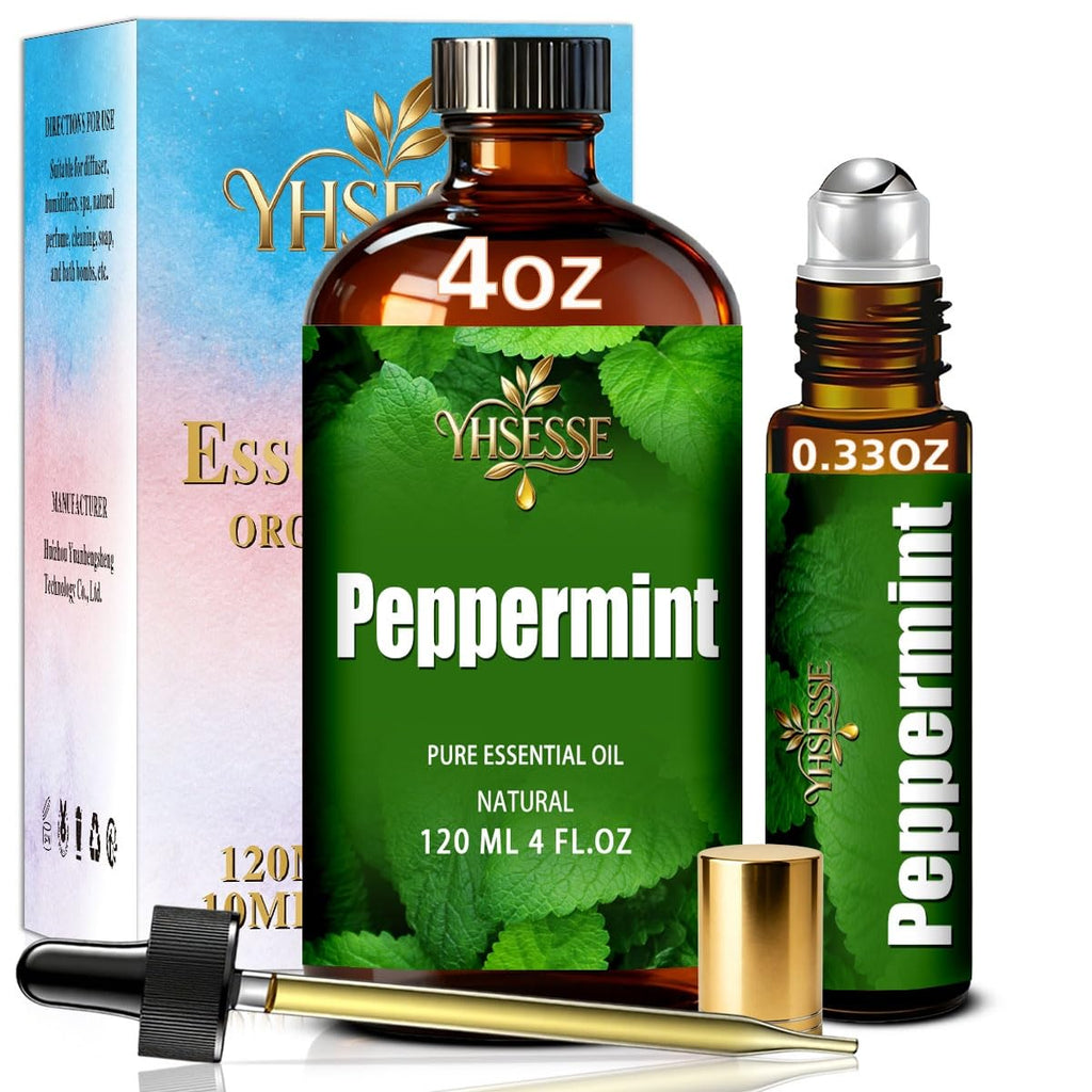 Peppermint and Lavender Essential Oil 4 Fl Oz K2582