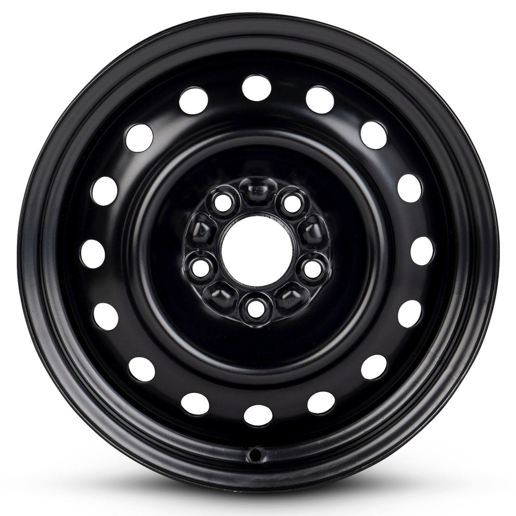 16 Inch Black Steel Rim Z166