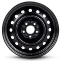 16 Inch Black Steel Rim Z166