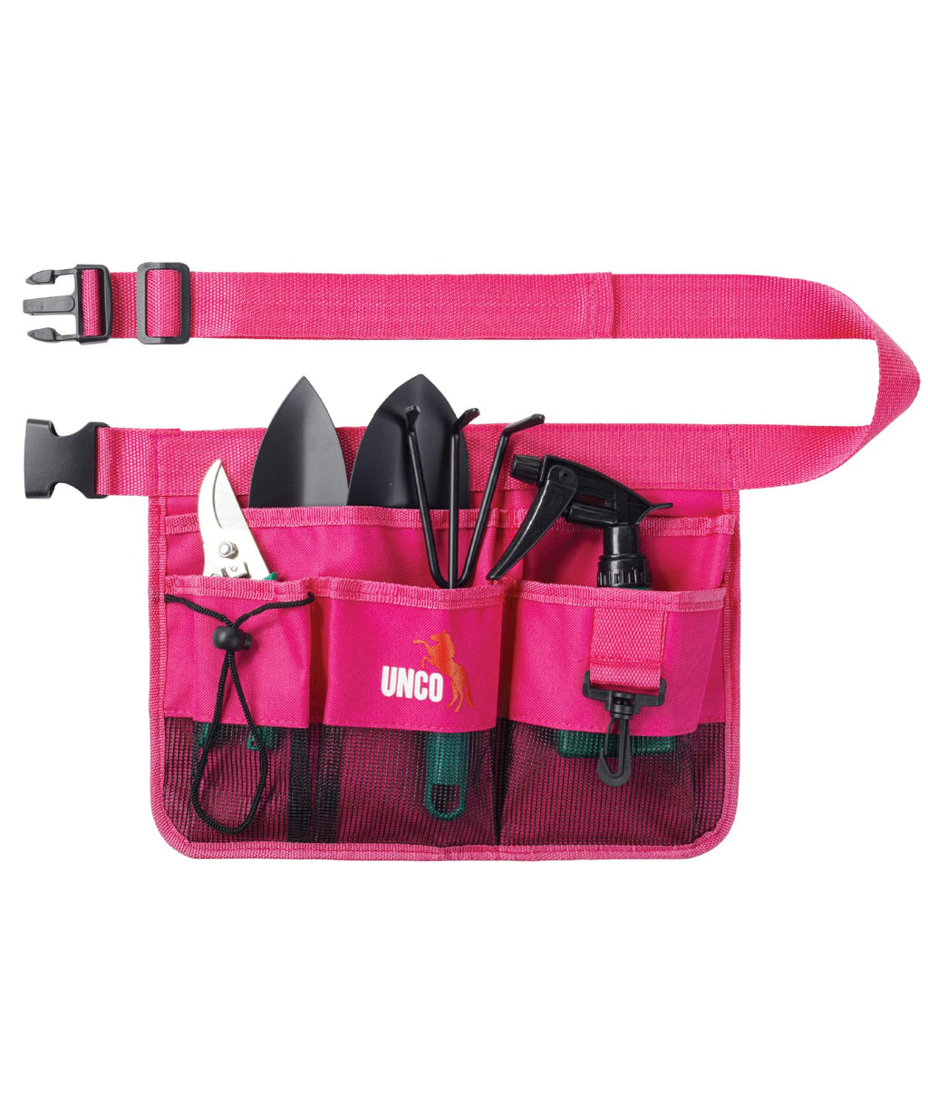 Pink 7 Pocket Garden Tool Belt X57887