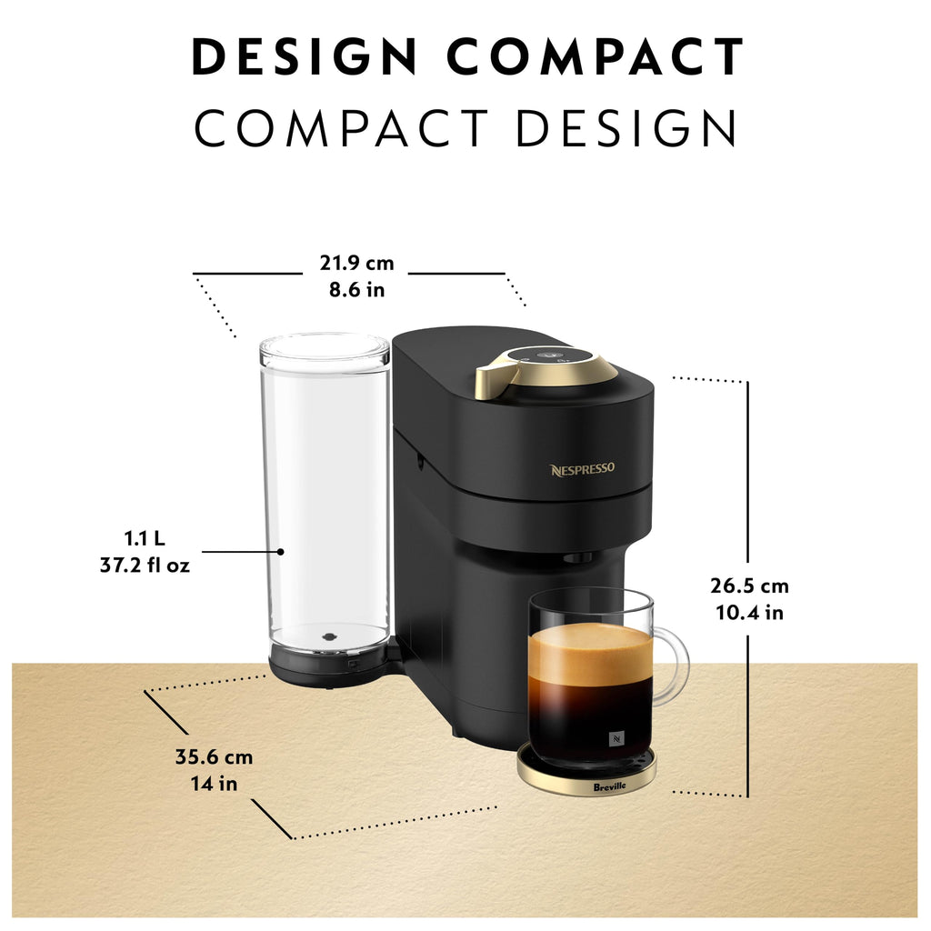 Black & Gold Coffee & Espresso Maker Y273