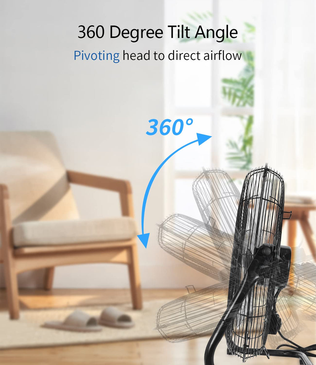 20 Inch Heavy Duty High Velocity Metal Floor Fan D791530