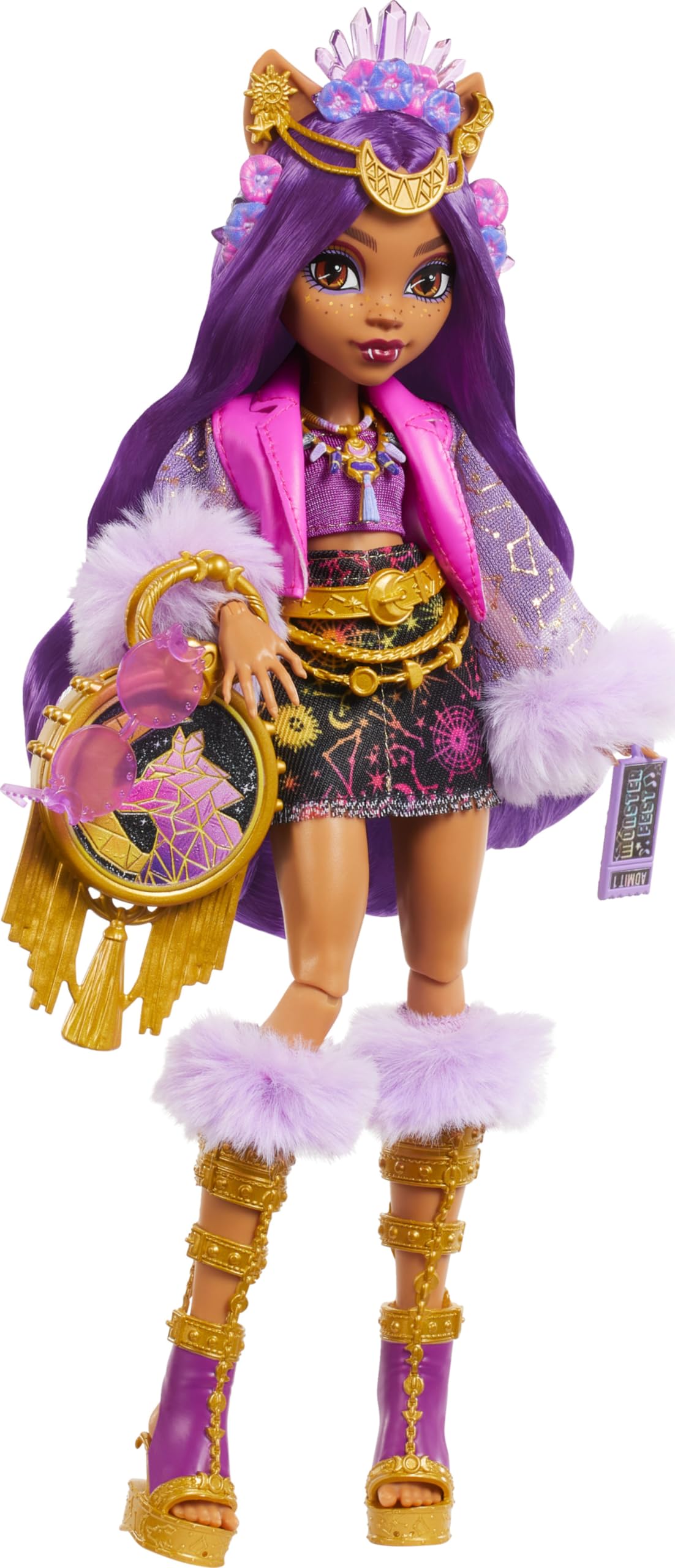 Monster High Doll with Glam Outfit & Accessories S21919