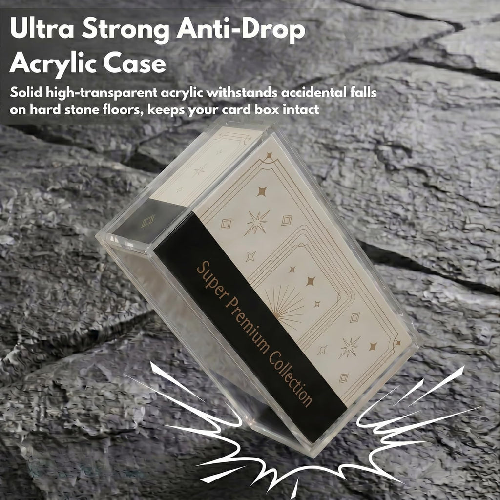 1 Pack Stackable Waterproof Scratch-resistant Acrylic Case S838682