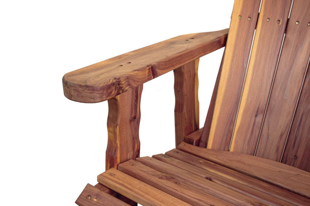 23" Cedar Adirondack Swivel Glider H1395