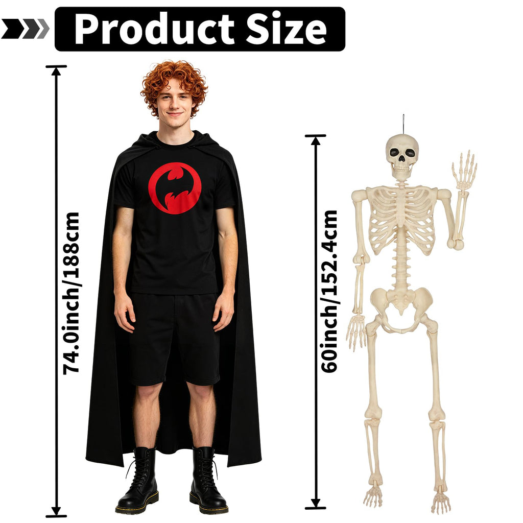 5 Ft Life-Size Full Body Skeletons C987