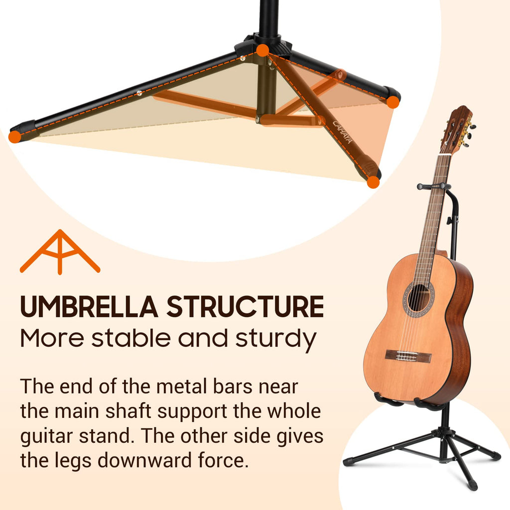 Folding Adjustable Guitar Stand M1231