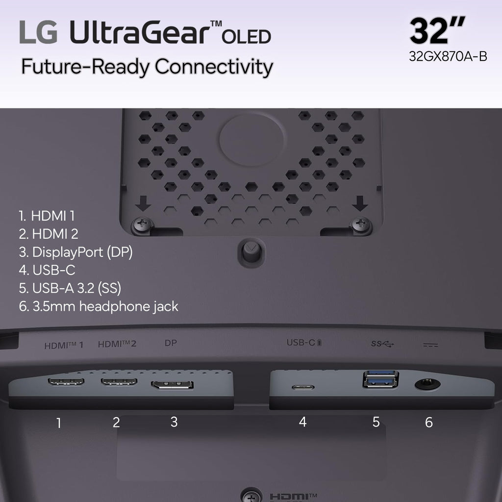 32" OLED Gaming Monitor Y77232