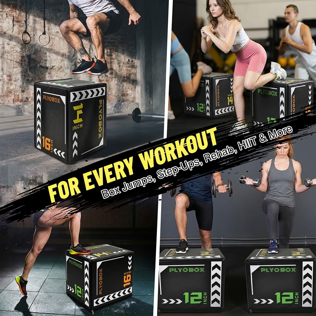 3-in-1 Plyometric Jump Box G98381