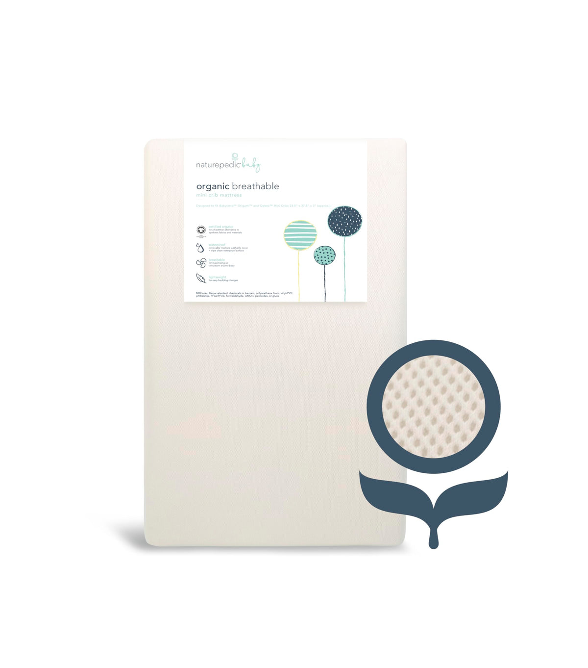 Organic Mini Crib Mattress G609267