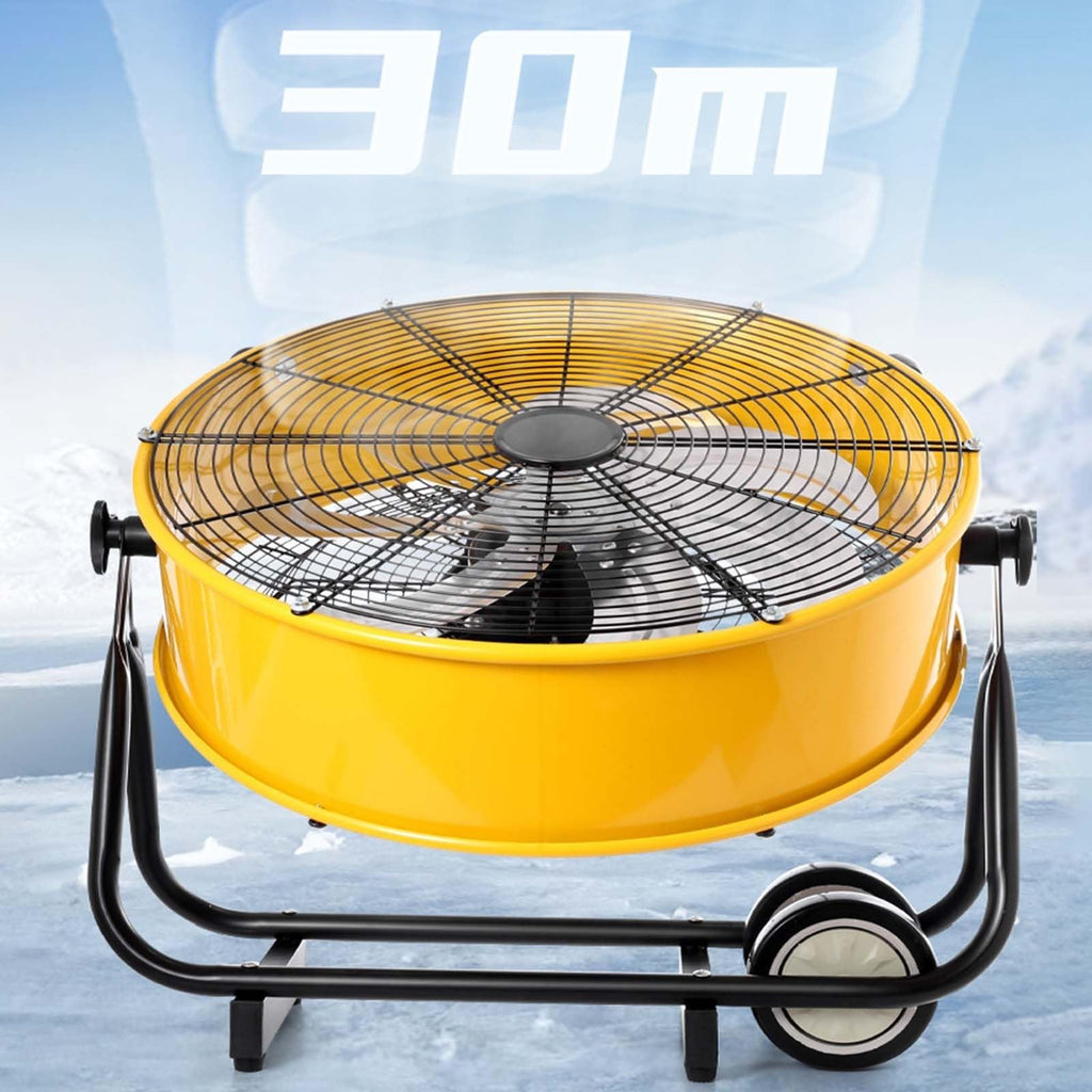 Heavy Duty 3-Speed 20in Floor Drum Fan H9365
