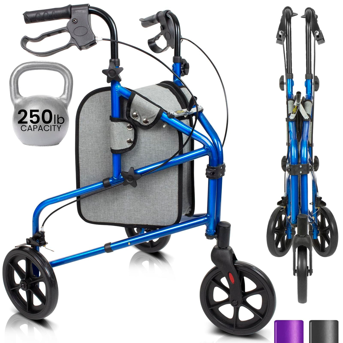 3 Wheel Foldable Walker F799153