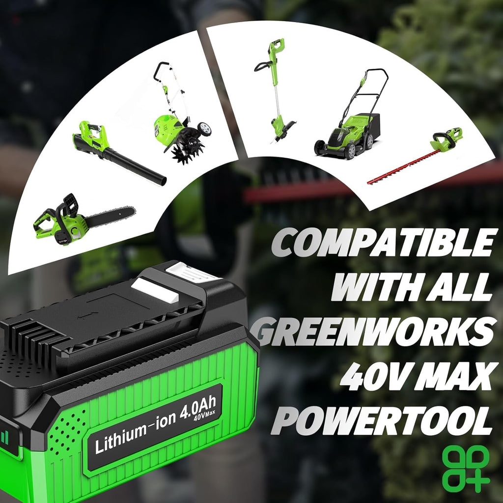 4.0Ah Replacement Battery and Charger O6558