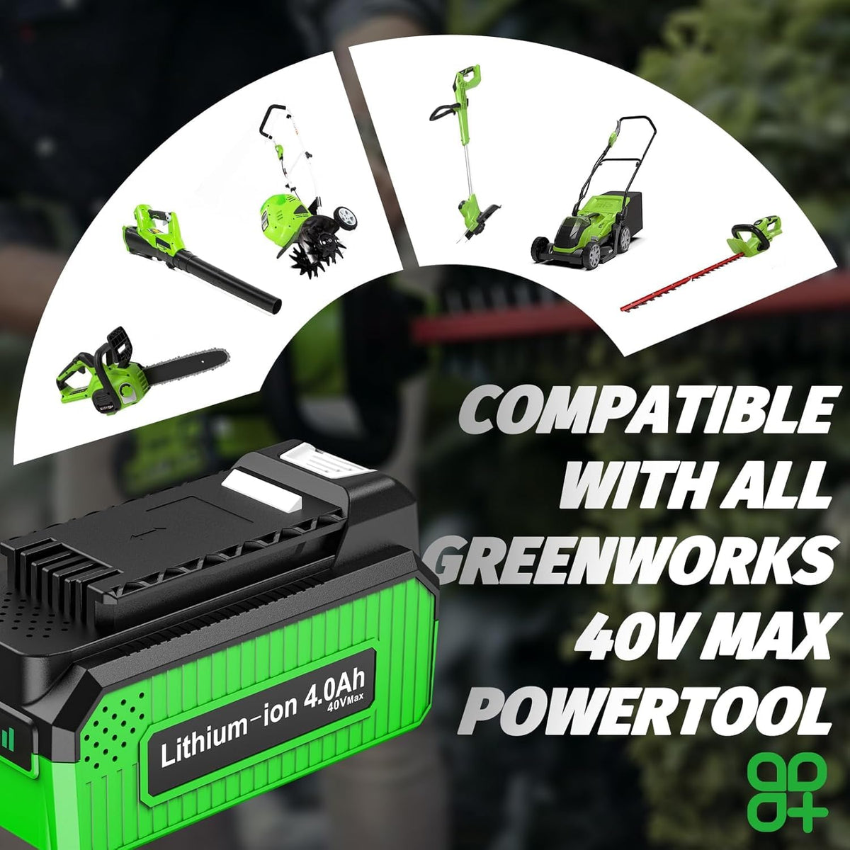 4.0Ah Replacement Battery and Charger O6558